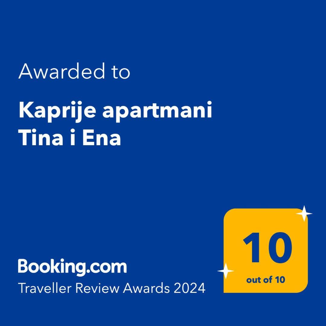 Kaprije Apartmani Tina I Ena Esterno foto